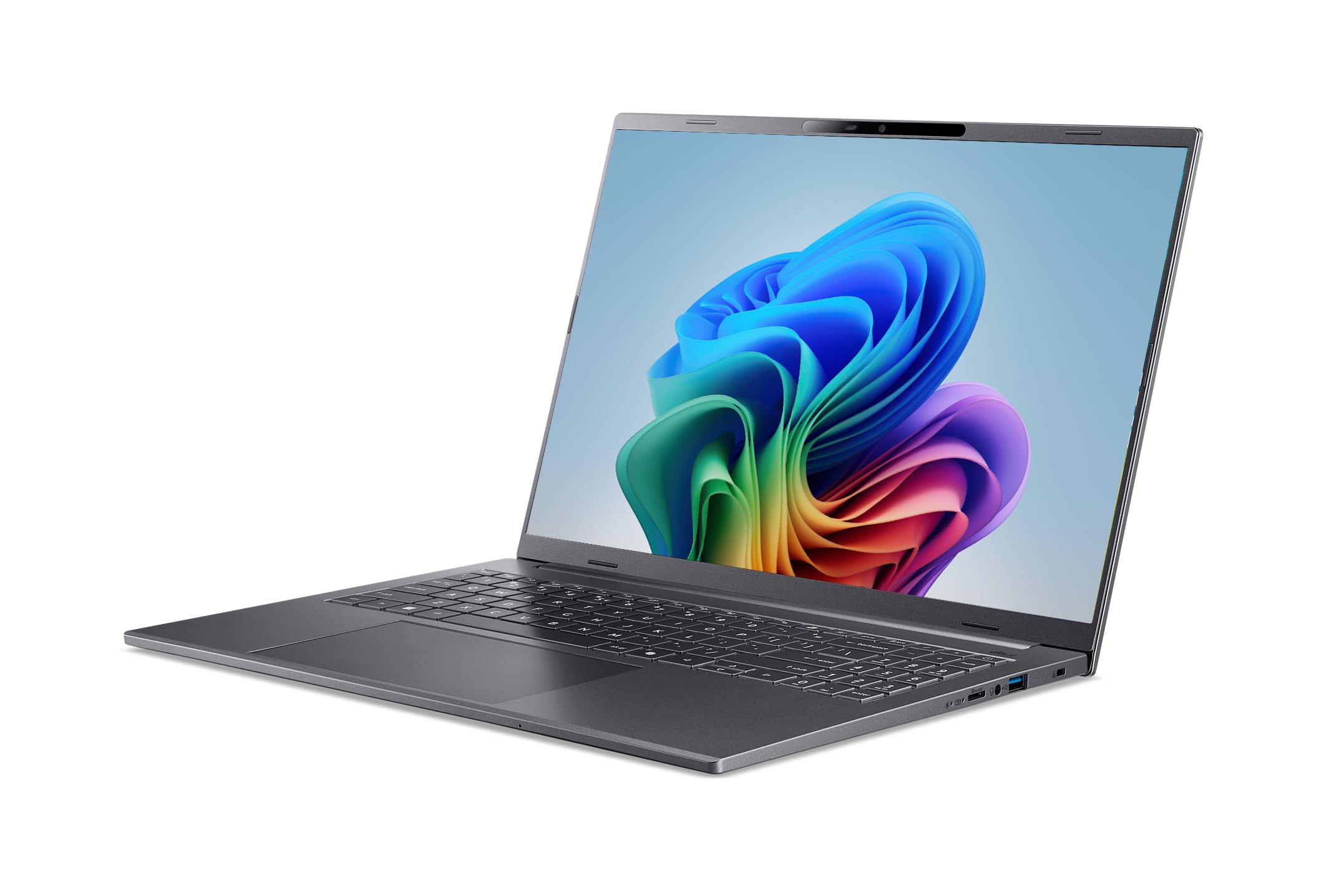 acer Aspire 16 AI Copilot+ PC | 16" WUXGA 120Hz Multi-Touch Display | Snapdragon X X1-26-100 | NPU: 45 Tops - GPU: Up to 1.7 TFLOPs | 16GB LPDDR5X | 512GB PCIe Gen 4 SSD | Wi-Fi 7 | A16-11MT-X669 - Image 12