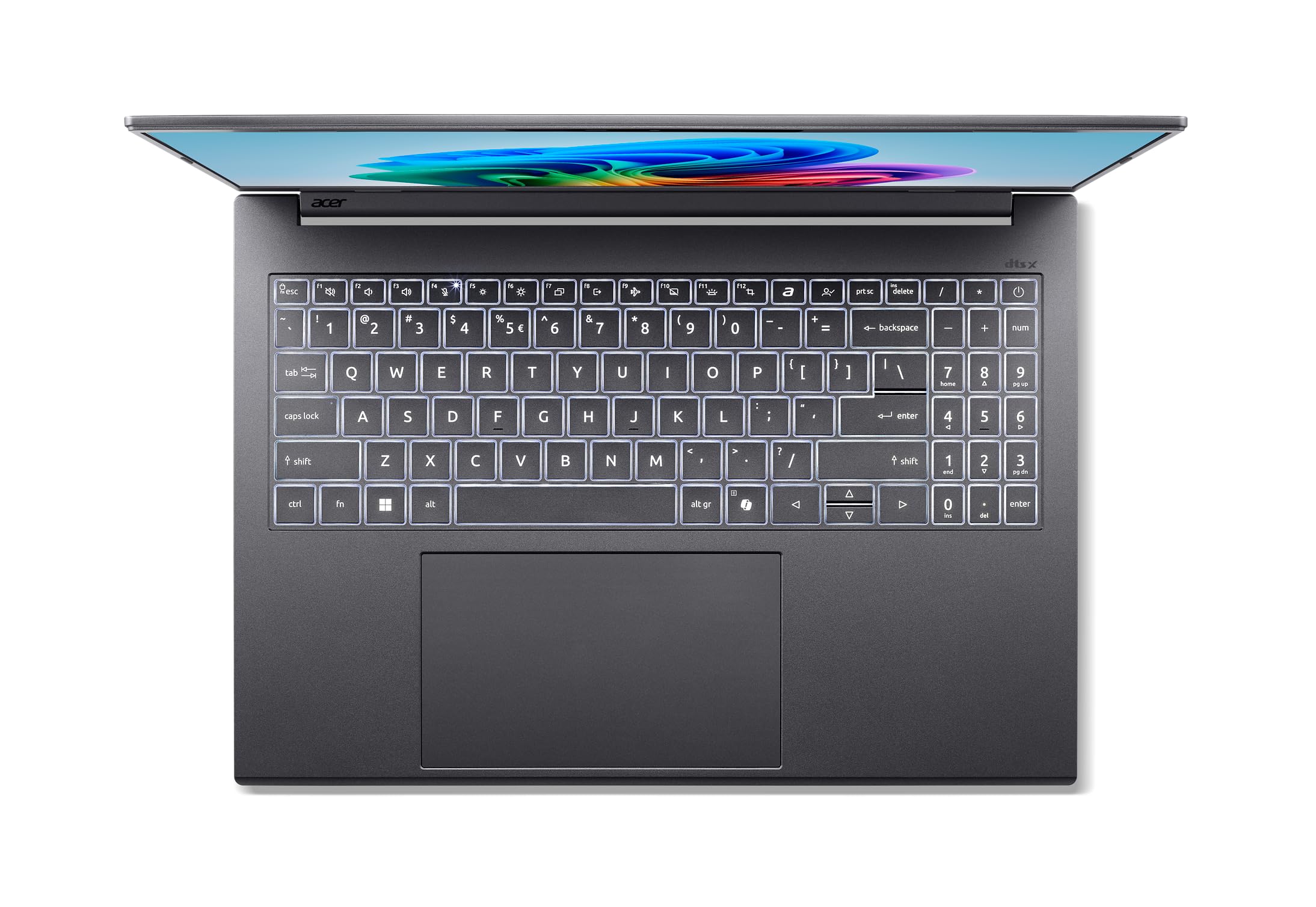 acer Aspire 16 AI Copilot+ PC | 16" WUXGA 120Hz Multi-Touch Display | Snapdragon X X1-26-100 | NPU: 45 Tops - GPU: Up to 1.7 TFLOPs | 16GB LPDDR5X | 512GB PCIe Gen 4 SSD | Wi-Fi 7 | A16-11MT-X669 - Image 15