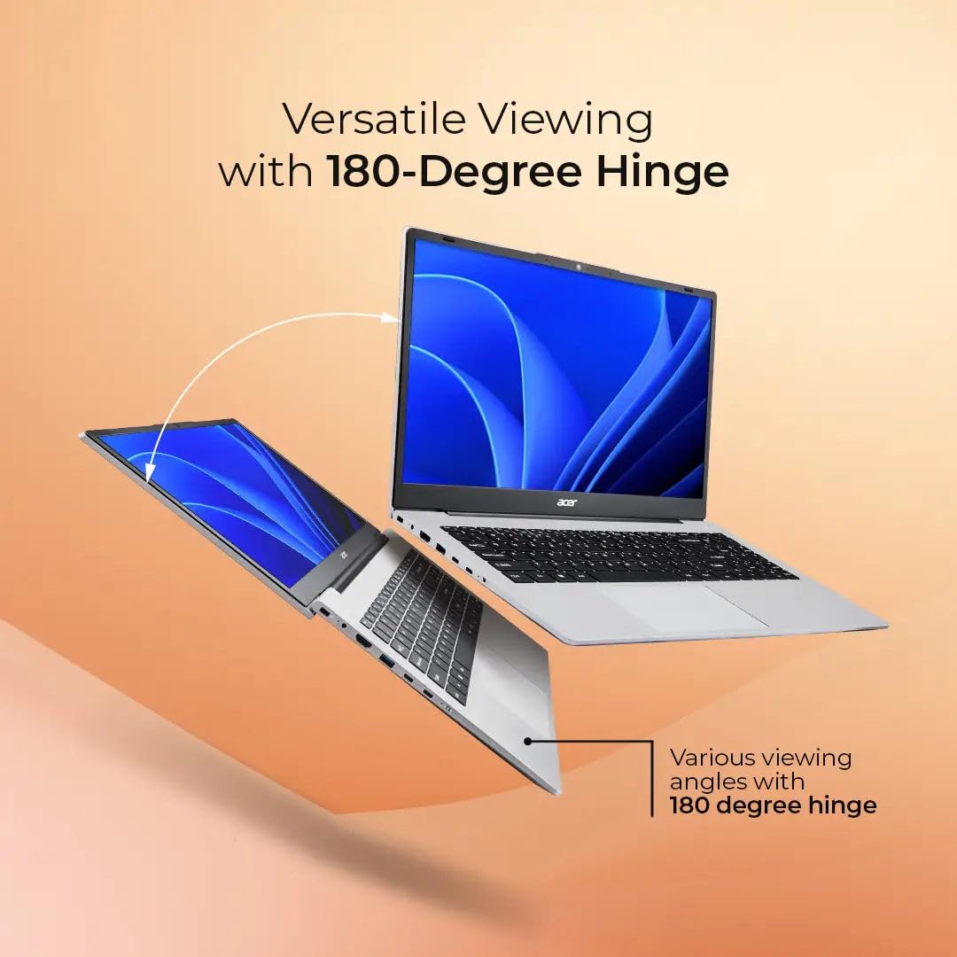 acer Aspire 3 Laptop, 15.6" FHD 1920 x 1080 Display, 16GB RAM 1TB SSD, AMD Ryzen 5 Series Processor, WiFi 6, Windows 11 Pro, HD Camera, Backlit Keyboard, Up to 8 Hours Battery Life - Image 5