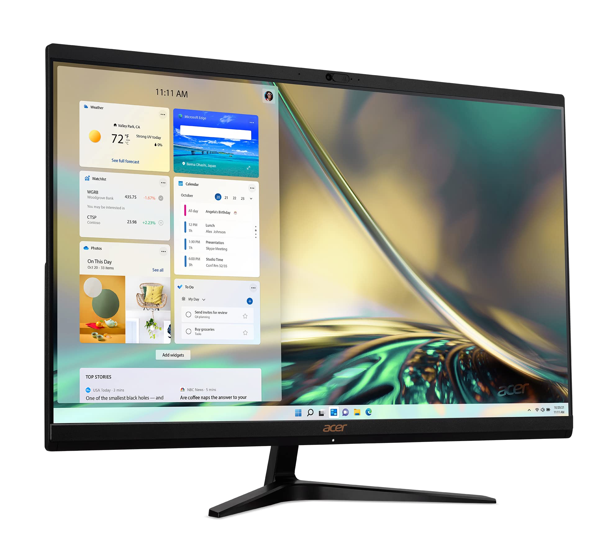 acer Aspire C27-1700-UA91 AIO Desktop | 27" Full HD IPS Display | 12th Gen Intel Core i5-1235U | Intel Iris Xe Graphics | 16GB DDR4 | 512GB NVMe M.2 SSD | Wi-Fi 6 | Copilot Enabled | Windows 11 Home - Image 9