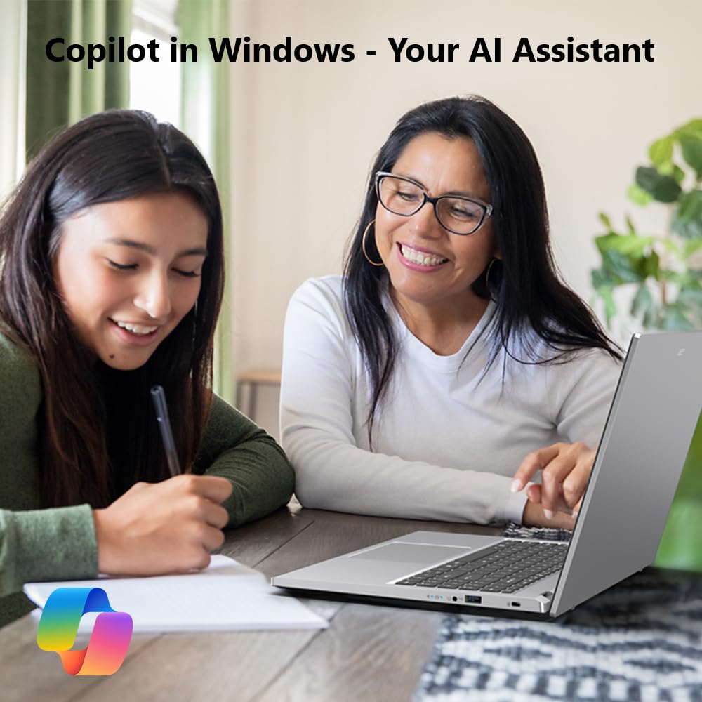 acer Aspire Go 15 AI Ready Laptop | 15.6" FHD (1920 x 1080) IPS Display | Intel Core 3 Processor N355 | Intel Graphics | 8GB DDR5 | 128GB UFS | Wi-Fi 6 | Windows 11 Home in S Mode | AG15-32P-39R2 - Image 12