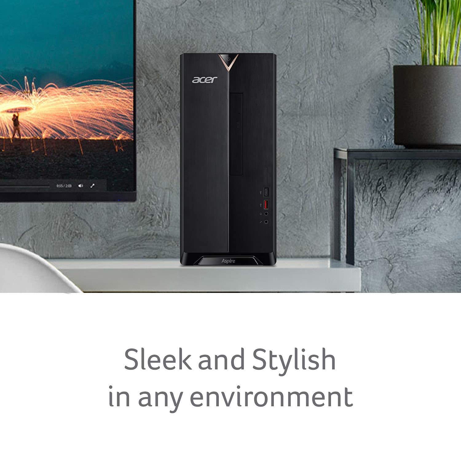 Acer Aspire TC-1660-UA19 Desktop | 10th Gen Intel Core i5-10400 6-Core Processor | 12GB 2666MHz DDR4 | 512GB NVMe M.2 SSD | 8X DVD | Intel Wireless Wi-Fi 6 | Bluetooth 5.2 | Windows 11 Home - Image 7