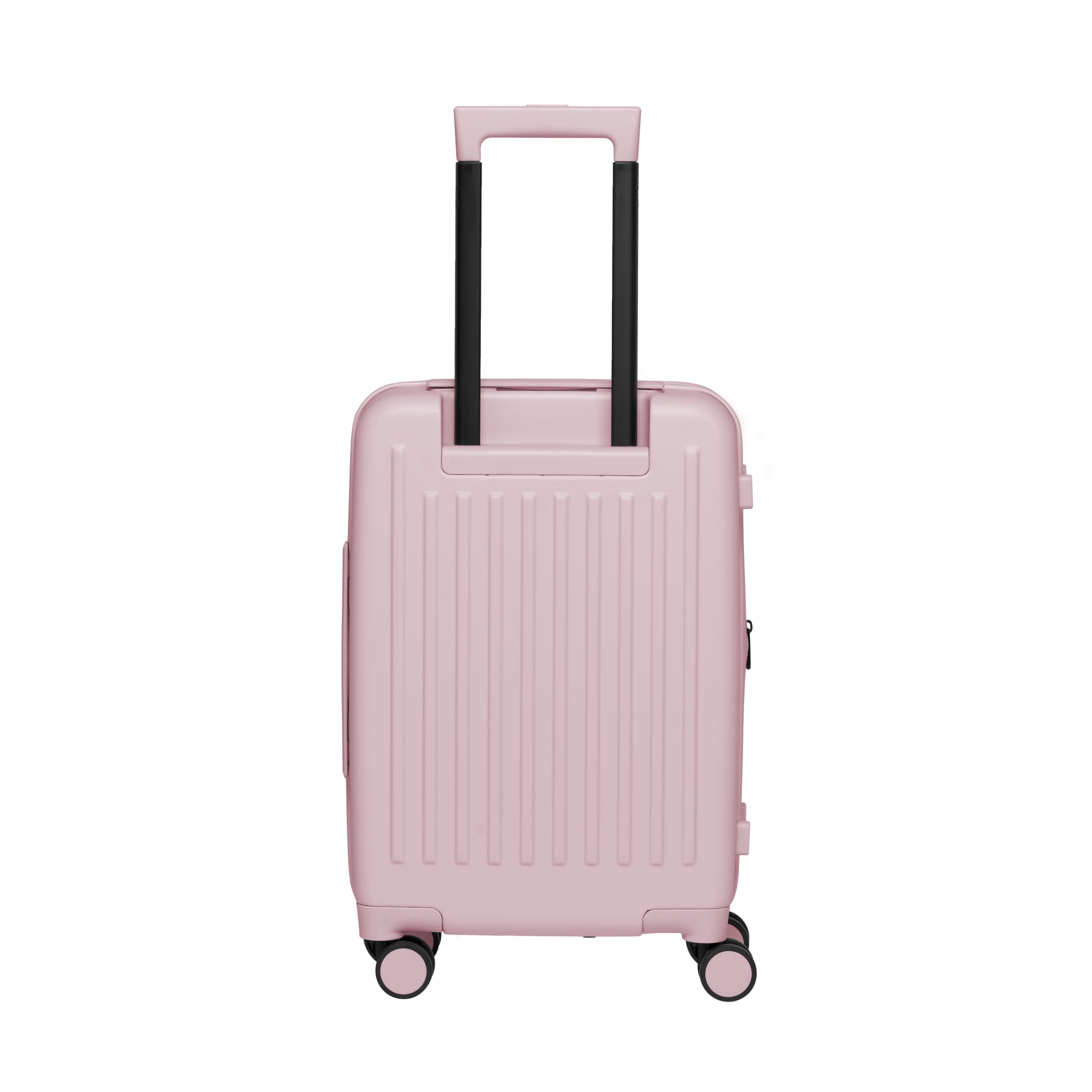acer Barcelona Hardside Expandable 20-Inch Carry-On Luggage Laptop Bag | 360 Degree Silent Spinner Wheels | Front-Opening Design | Post-Consumer Recycled Plastics | TSA Approved Lock | Crystal Pink - Image 5