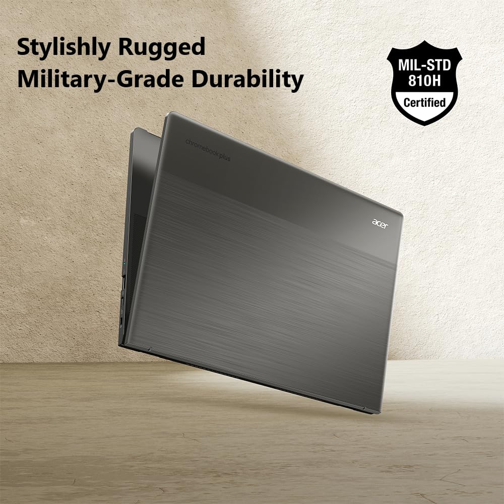 acer Chromebook Plus 514 Laptop with Google AI – 14" Full HD 1920 x 1080 IPS Touch Display | Intel Core i3-N305 | 8GB LPDDR5 | 128GB SSD | Wi-Fi 6E | FHD Camera | Chrome OS | CB514-4HT-375Z - Image 11