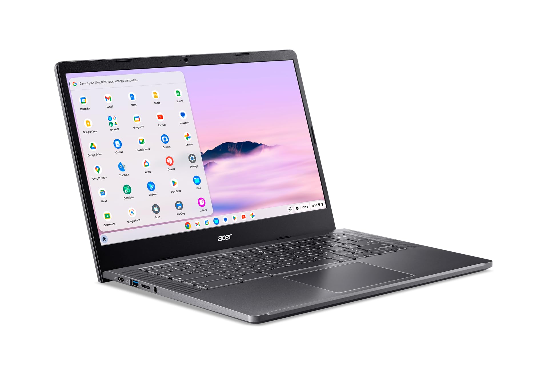 acer Chromebook Plus 514 Laptop with Google AI – 14" Full HD 1920 x 1080 IPS Touch Display | Intel Core i3-N305 | 8GB LPDDR5 | 128GB SSD | Wi-Fi 6E | FHD Camera | Chrome OS | CB514-4HT-375Z - Image 13