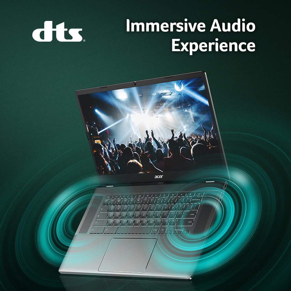 acer Chromebook Plus 515 Laptop with Google AI – 15.6" Full HD 1920 x 1080 IPS Touch Display | Intel Core i3-1305U | 8GB LPDDR5X | 256GB SSD | Wi-Fi 6E | FHD Camera | Chrome OS | CB515-2HT-33M4 - Image 11