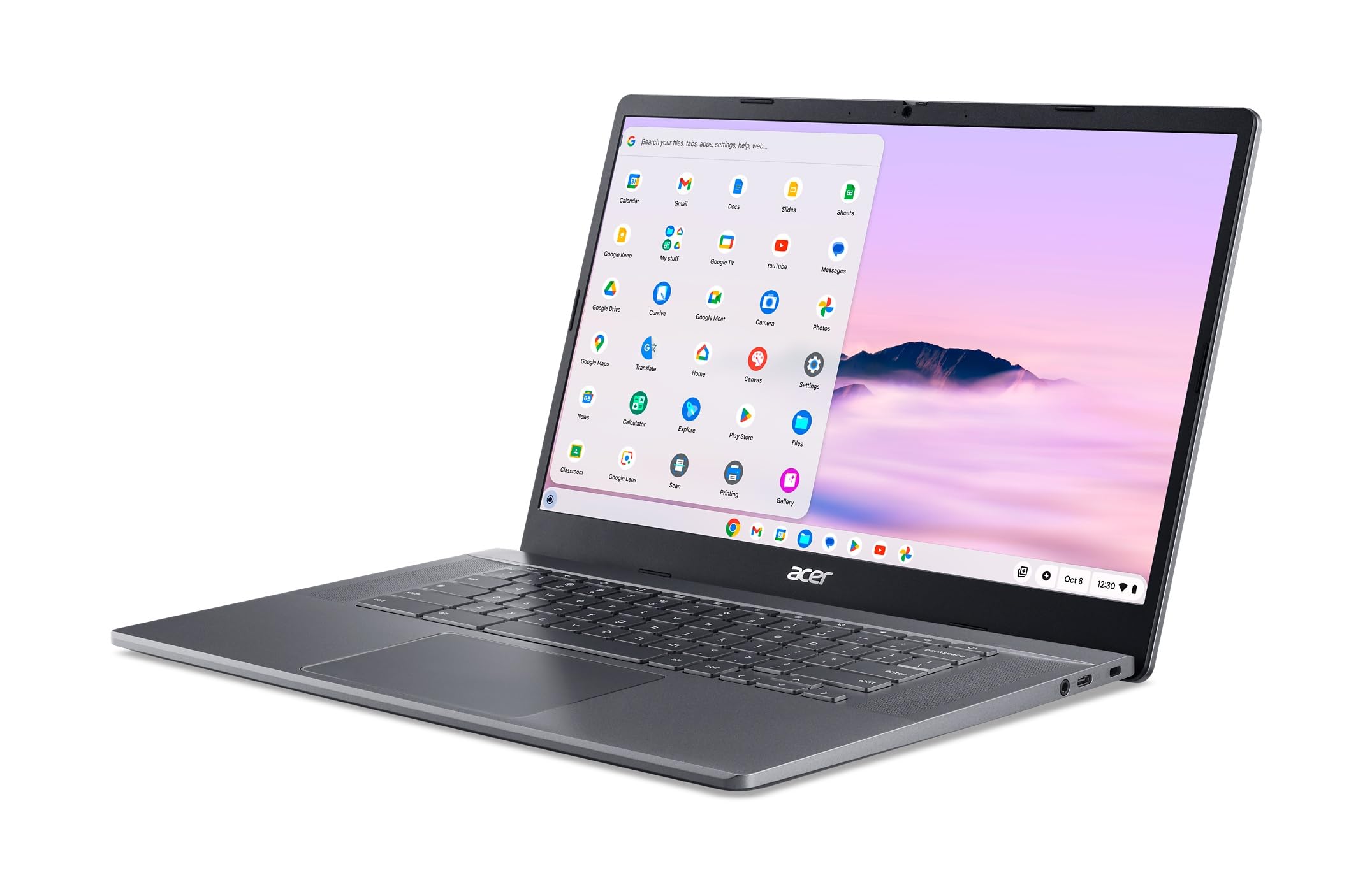 acer Chromebook Plus 515 Laptop with Google AI – 15.6" Full HD 1920 x 1080 IPS Touch Display | Intel Core i3-1305U | 8GB LPDDR5X | 256GB SSD | Wi-Fi 6E | FHD Camera | Chrome OS | CB515-2HT-33M4 - Image 14