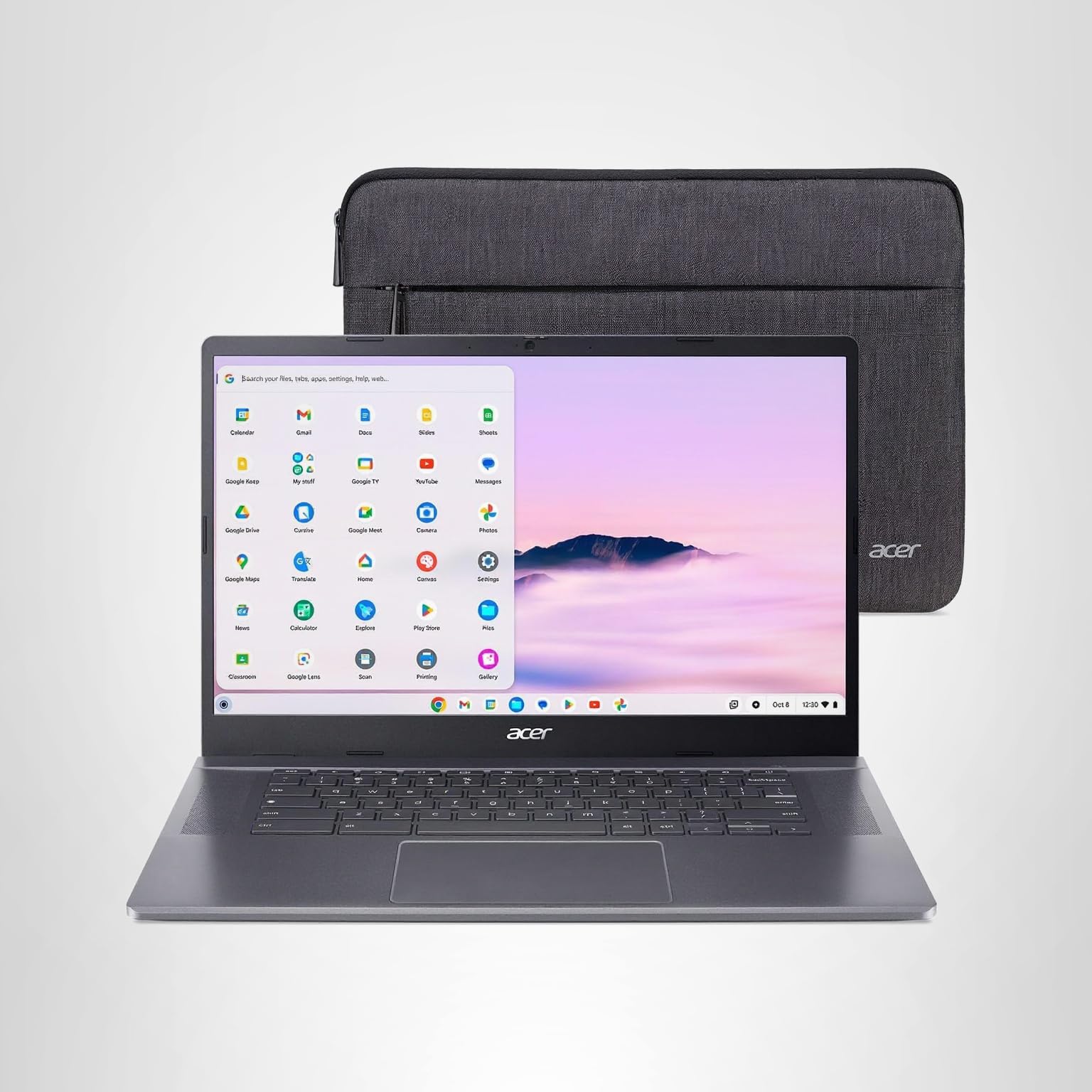 acer Chromebook Plus 515 Laptop with Google AI – 15.6" Full HD 1920 x 1080 IPS Touch Display | Intel Core i3-1305U | 8GB LPDDR5X | 256GB SSD | Wi-Fi 6E | FHD Camera | Chrome OS | CB515-2HT-33M4 - Image 21