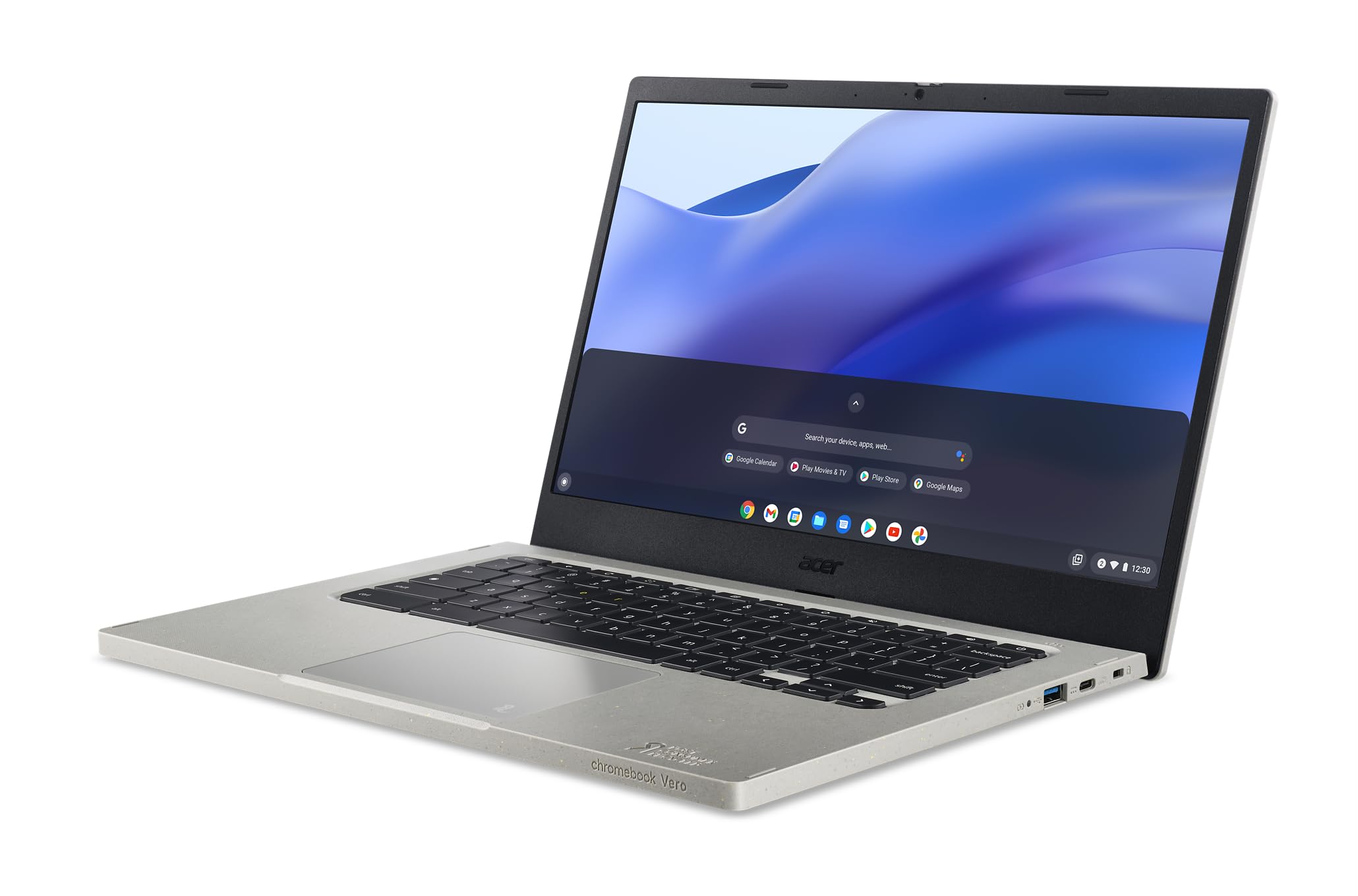 acer Chromebook Vero 514 CBV514-1H-38VS Laptop | Intel Core i3-1215U | 14" FHD IPS Display | 8GB LPDDR4X | 128GB SSD | Wi-Fi 6E | FHD Webcam | HDMI Port | Backlit Keyboard | Chrome OS - Image 15