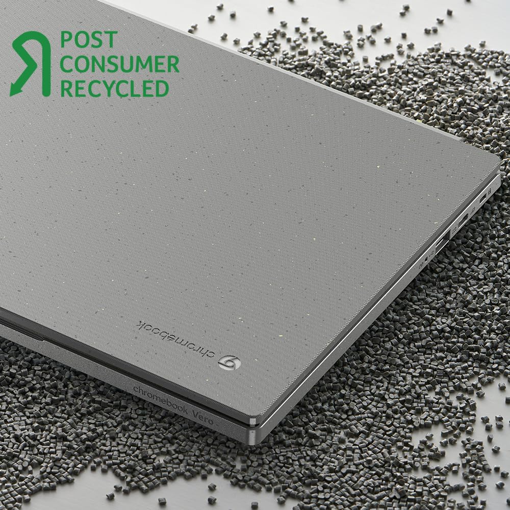 acer Chromebook Vero 514 CBV514-1H-38VS Laptop | Intel Core i3-1215U | 14" FHD IPS Display | 8GB LPDDR4X | 128GB SSD | Wi-Fi 6E | FHD Webcam | HDMI Port | Backlit Keyboard | Chrome OS - Image 7