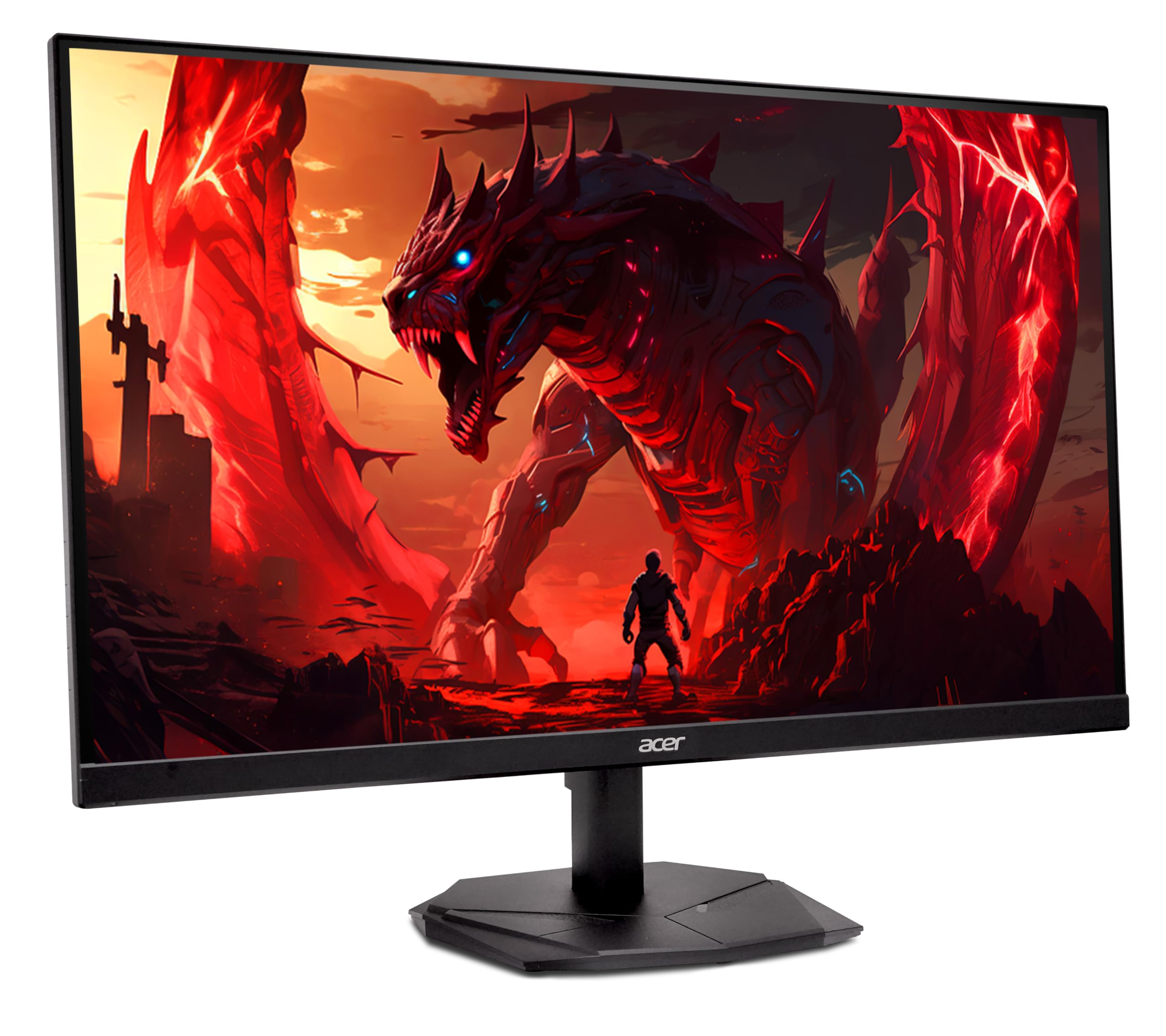 acer Nitro 27 Inch QHD 2560 x 1440 IPS Gaming Monitor | AMD FreeSync | Up to 180Hz Refresh | Up to 0.5ms | DCI-P3 95% | HDR 10 Support | One Display Port 1.2 & Two HDMI 2.0 | KG271U N3bmiipx - Image 8
