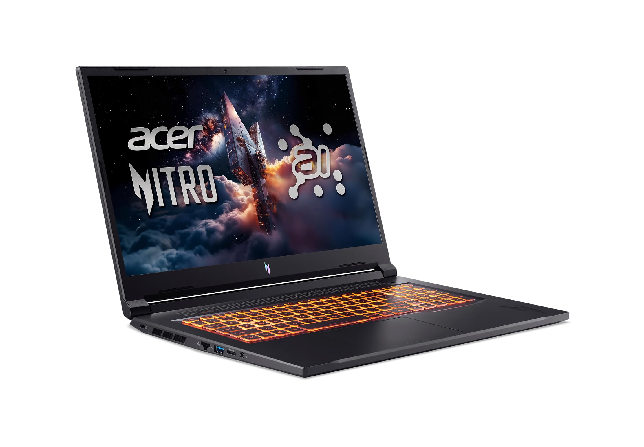 acer Nitro V 17 AI Gaming Laptop | AMD Ryzen 7 260 Processor | NVIDIA GeForce RTX 5060 Laptop GPU (572 AI Tops) | 17.3" FHD IPS 180Hz Display | 16GB DDR5 | 1TB Gen 4 SSD | Wi-Fi 6E | ANV17-41-R0FJ - Image 10
