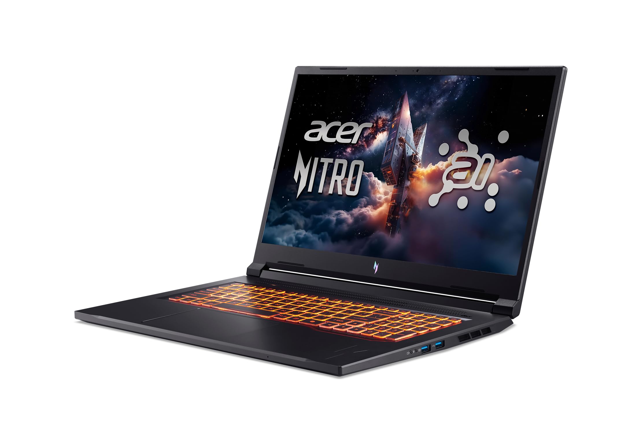 acer Nitro V 17 AI Gaming Laptop | AMD Ryzen 7 260 Processor | NVIDIA GeForce RTX 5060 Laptop GPU (572 AI Tops) | 17.3" FHD IPS 180Hz Display | 16GB DDR5 | 1TB Gen 4 SSD | Wi-Fi 6E | ANV17-41-R0FJ - Image 11