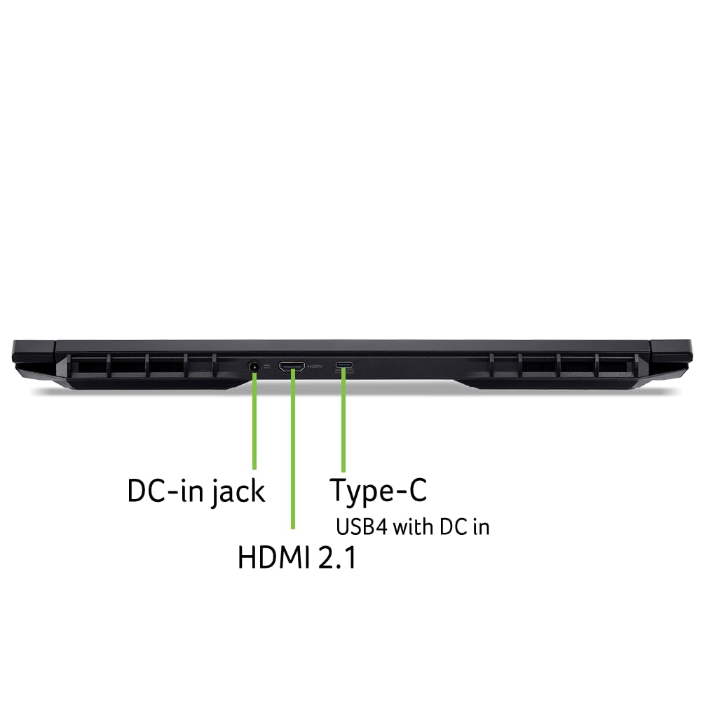 acer Nitro V 17 AI Gaming Laptop | AMD Ryzen 7 260 Processor | NVIDIA GeForce RTX 5060 Laptop GPU (572 AI Tops) | 17.3" FHD IPS 180Hz Display | 16GB DDR5 | 1TB Gen 4 SSD | Wi-Fi 6E | ANV17-41-R0FJ - Image 5