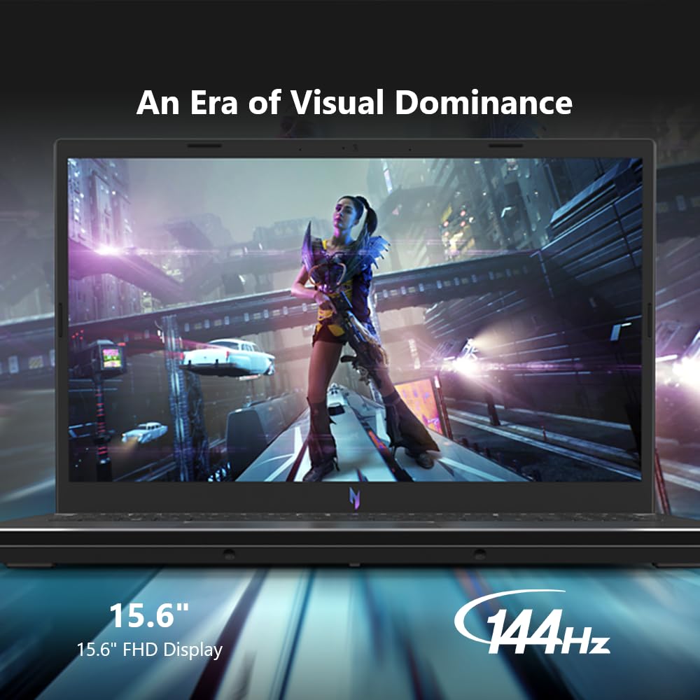 acer Nitro V Gaming Laptop | AMD Ryzen 5 7535HS Hexa-Core Processor | NVIDIA GeForce RTX 4050 Laptop GPU | 15.6" FHD IPS 144Hz Display | 8GB DDR5 | 512GB SSD | WiFi 6 | Backlit KB | ANV15-41-R5N6 - Image 4