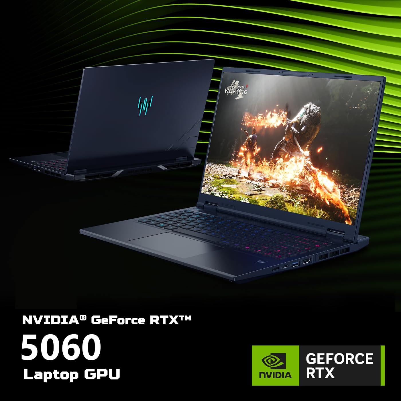 Acer Predator Helios Neo 14 AI Gaming Laptop | Intel Core Ultra 7 Processor 255H | NVIDIA GeForce RTX 5060 (572 AI Tops) | 14.5" WQXGA 165Hz G-SYNC Matte Display | 16GB RAM | 1TB SSD | PHN14-71-760T - Image 4