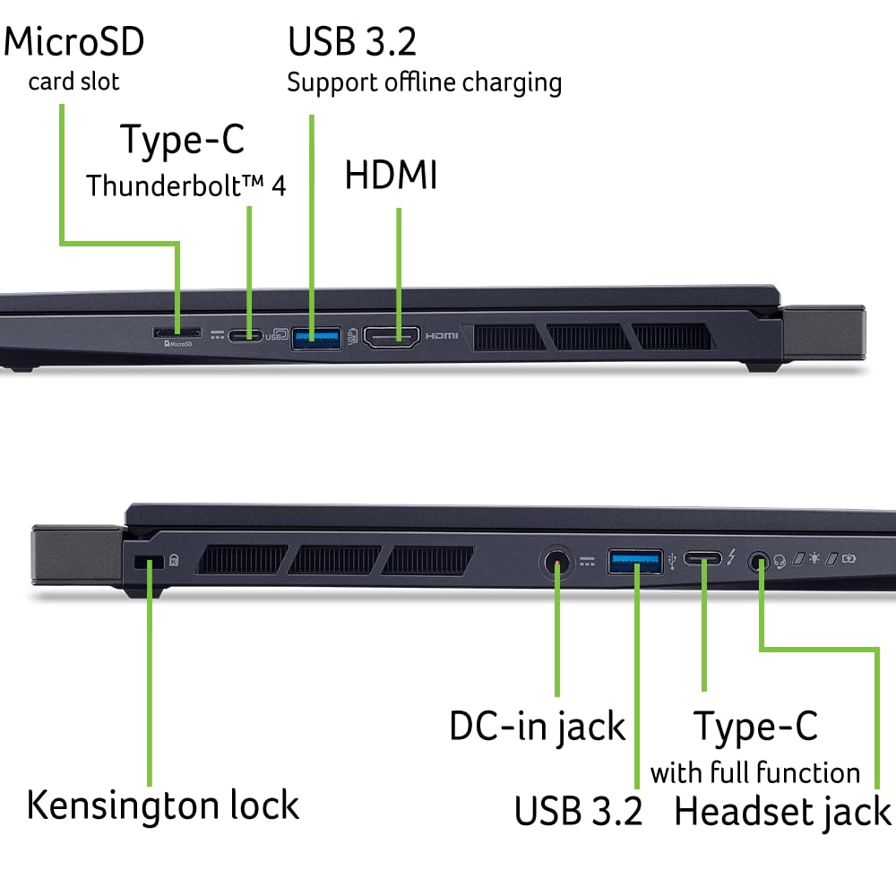 acer Predator Helios Neo 14 Gaming Laptop | 14.5" WQXGA+ IPS 165Hz Display | AI-Powered | Intel Core Ultra 9 Processor 185H | NVIDIA GeForce RTX 4070 | 16GB LPDDR5X | 1TB Gen 4 SSD | PHN14-51-90NF - Image 6