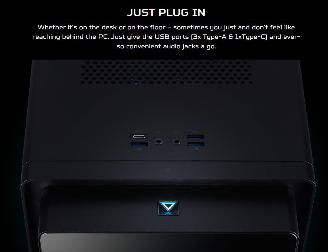 acer Predator Orion 5000 PO5-655-UR12 Gaming Desktop | Intel Core i7-14700F 20-Core CPU | NVIDIA GeForce RTX 4070 Ti | 16GB DDR5 | 1TB PCIe Gen4 SSD | Intel Wi-Fi 6E AX211 | Windows 11 Home - Image 4