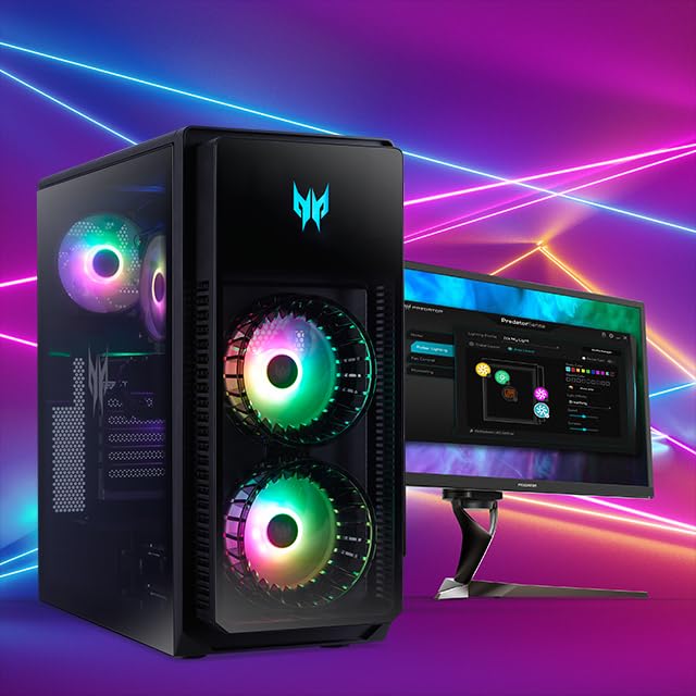 acer Predator Orion 5000 PO5-655-UR12 Gaming Desktop | Intel Core i7-14700F 20-Core CPU | NVIDIA GeForce RTX 4070 Ti | 16GB DDR5 | 1TB PCIe Gen4 SSD | Intel Wi-Fi 6E AX211 | Windows 11 Home - Image 7