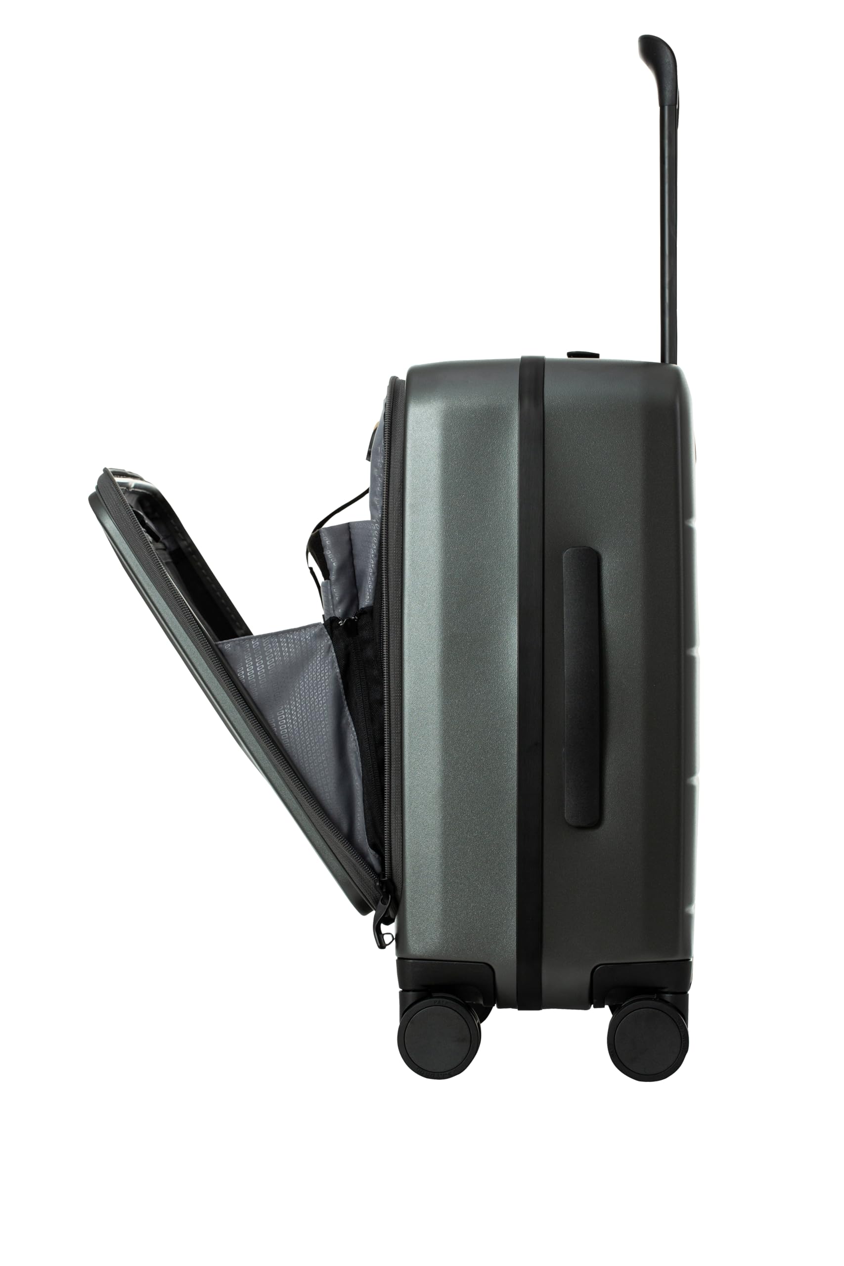 Acer Predator Street-Style Carry-on 20-Inch Carry-On Luggage Laptop Bag | Silent Dual-Row Wheels | Front-Opening Design | Laptop and Tablet Compartment | TSA Approved Lock | Matte Gray - Image 8